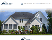 Tablet Screenshot of kennedycarpentry.com